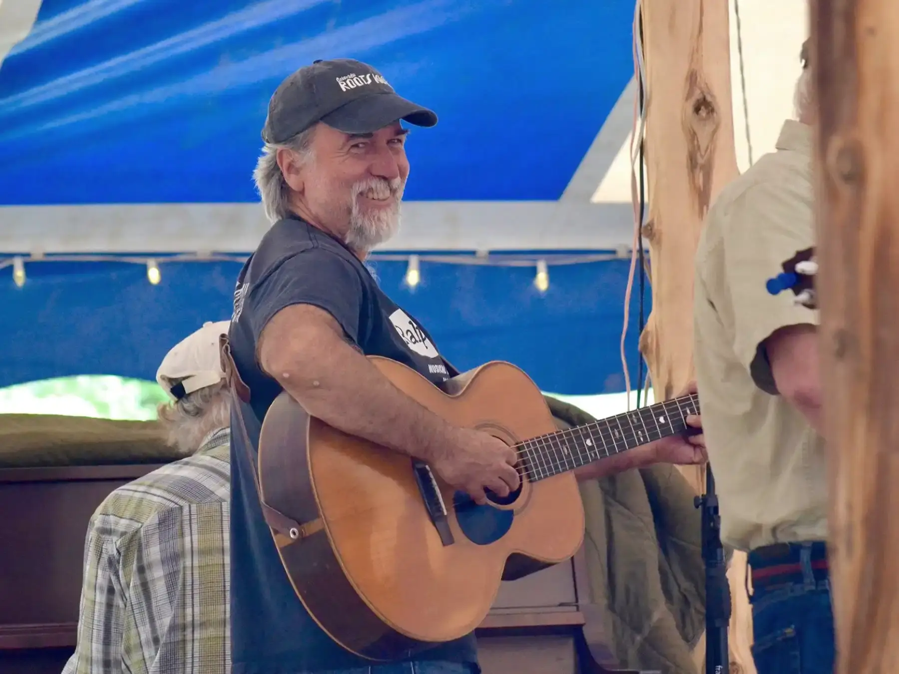 David Surette with guitar