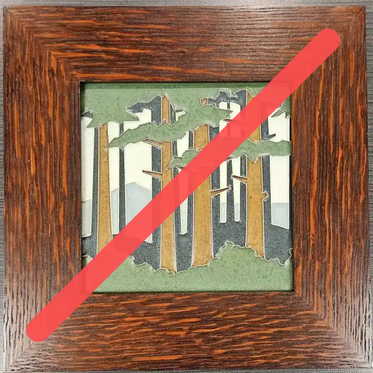 Motawi tile—claimed