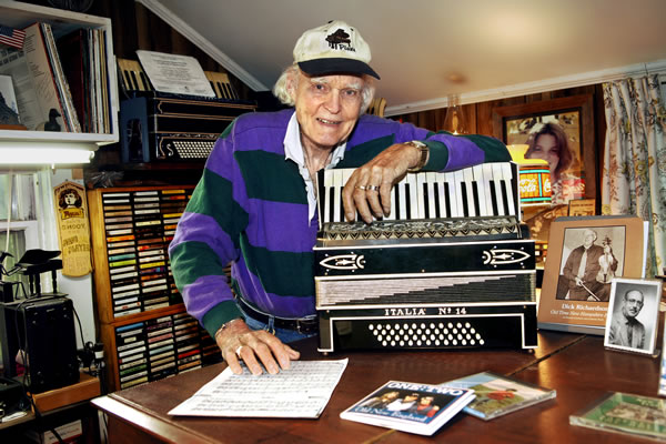 Bob McQuillen with accordion
