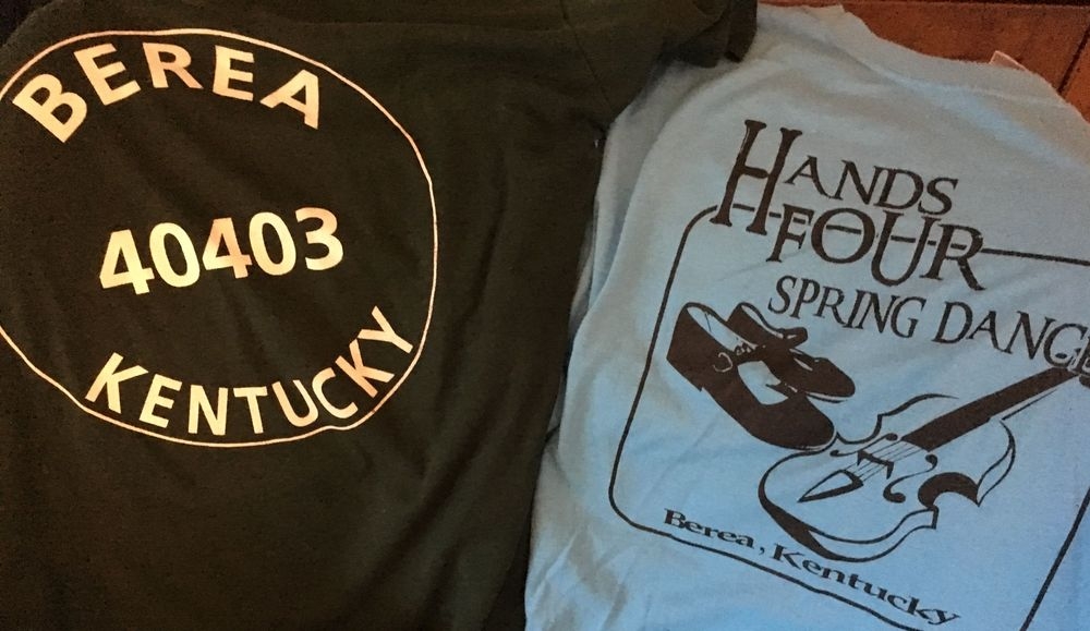 T-shirts for the Hands Four weekend in Berea, Kentucky