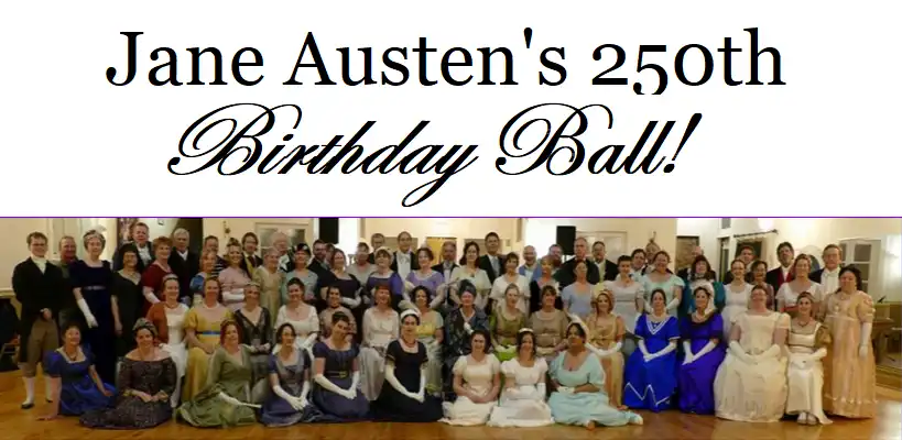 Regency Ball: Jane Austen’s 250th Birthday Ball