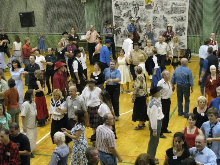 Czech dancers in Prague