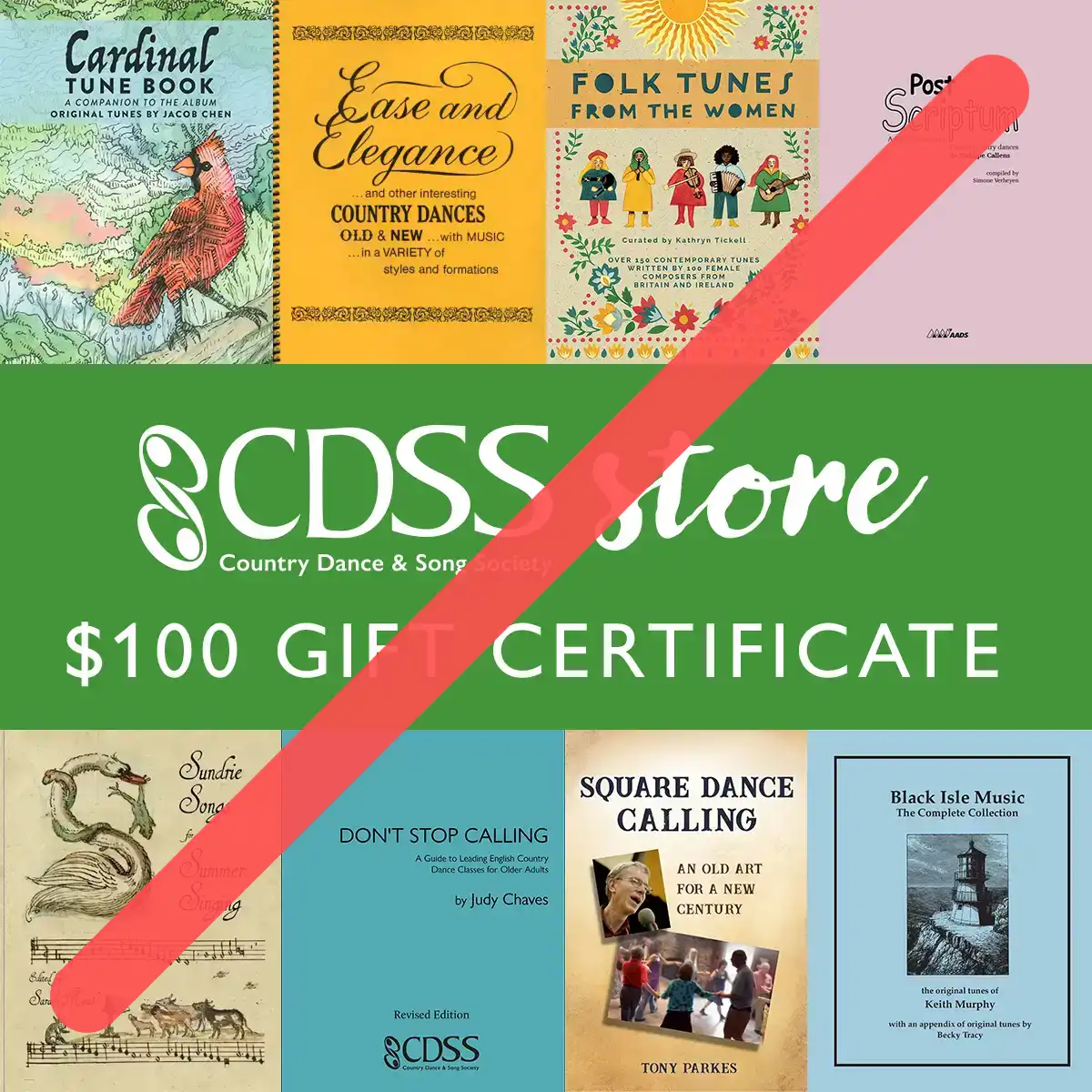 CDSS Store $100 Gift Certificate—Claimed