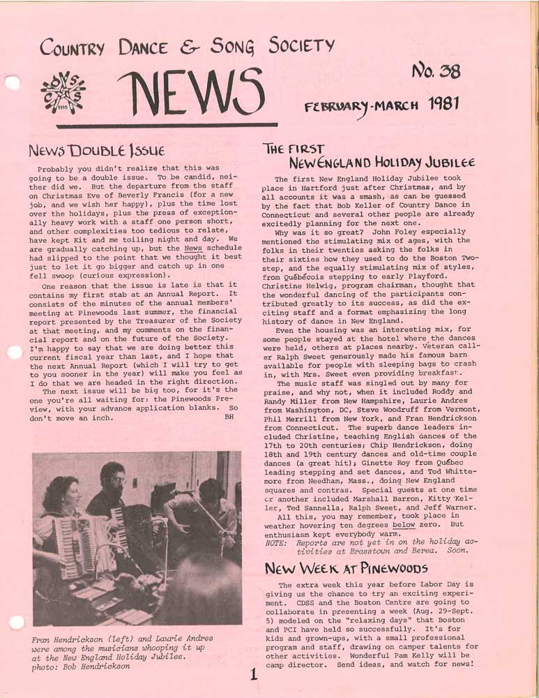 CDSS News Volume 38, February-March 1981