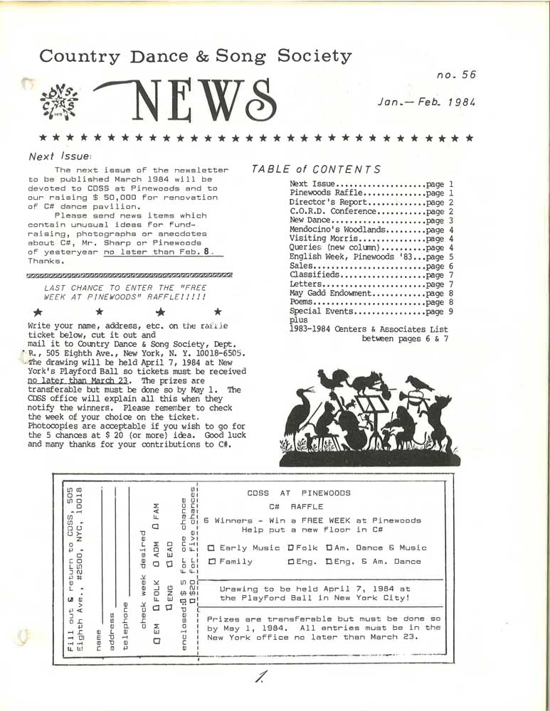 CDSS News No. 56, January-February 1984