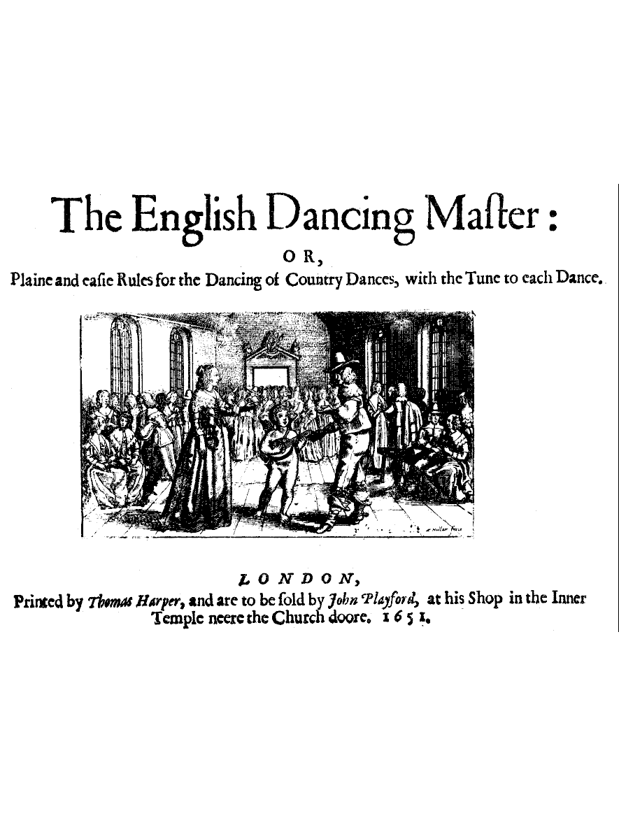 Cover of The English Dancing Master