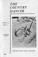The Country Dancer Volume 10, No. 3 - November 1954