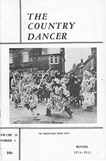 The Country Dancer Volume 10, No. 4 - Winter 1954-1955