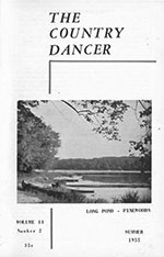 The Country Dancer Volume 11, No. 2 - Summer 1955