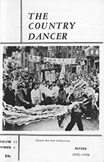 The Country Dancer Volume 11, No. 4 - Winter 1955 - 1956