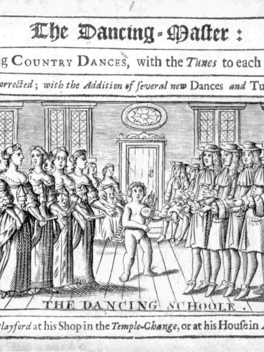 Cover of Playford's The Dancing Master