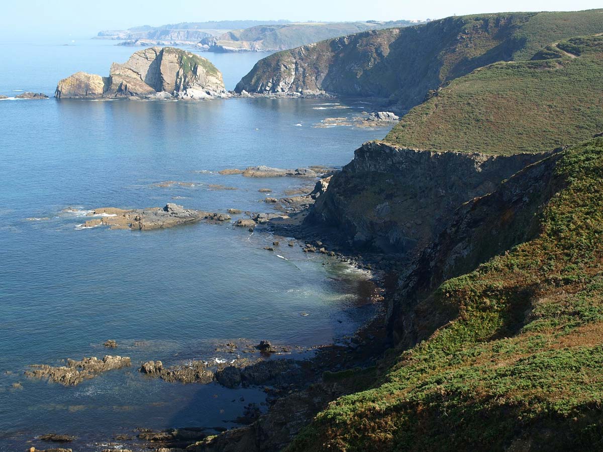 Coastline of the Bay of Biscay