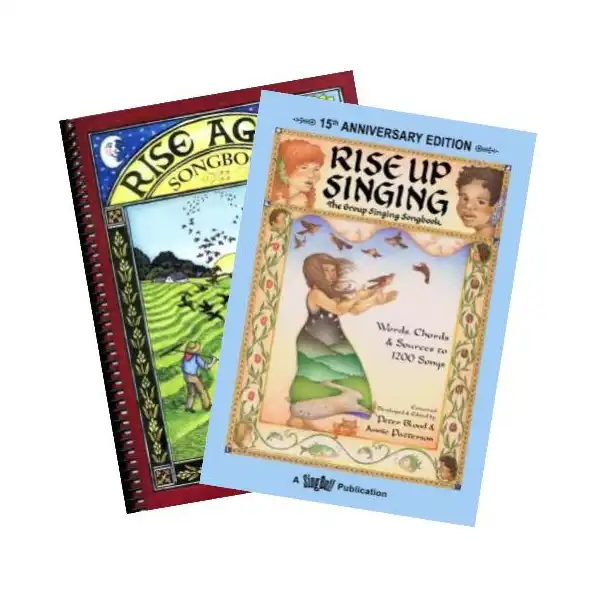 Rise Up Singing and Rise Again songbooks